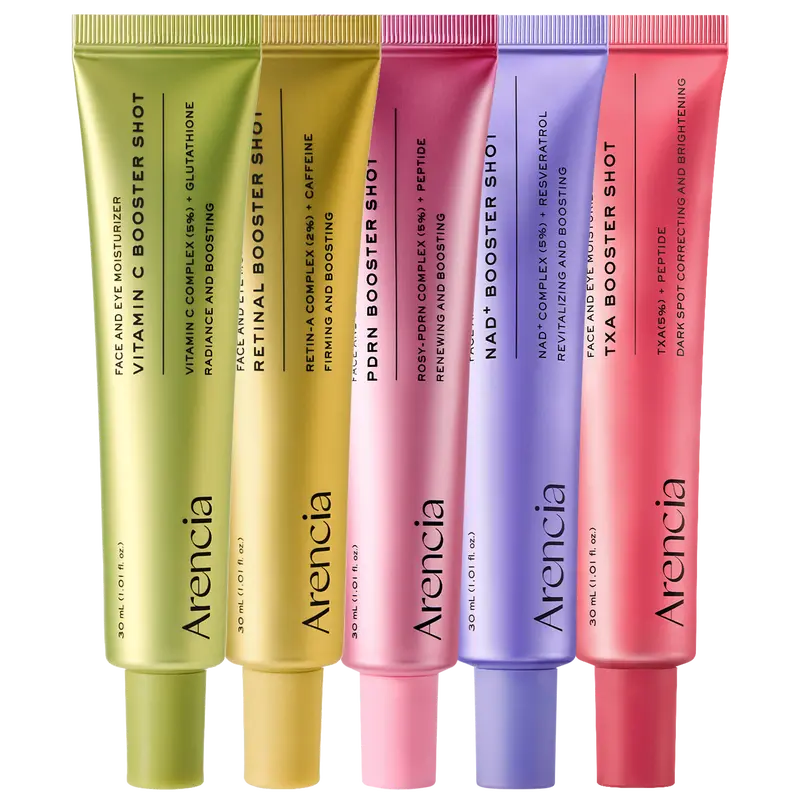 "Skin-Renewing" Dual-Action Duo — A pairing of Vitamin C and retinal that works synergistically day and night to brighten the complexion, refine pores, deeply hydrate, and fade dark spots.