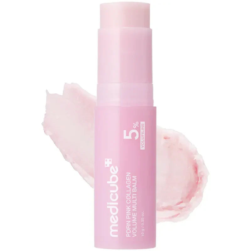 💗 Developed in Korea | Anti-Aging | Moisturizes & Smooths Skin | Plumps Lips, Bust, & Hips | Improves Dark Spots | Firms Skin | Pink Collagen Multi-Effect Plumping Serum Stick