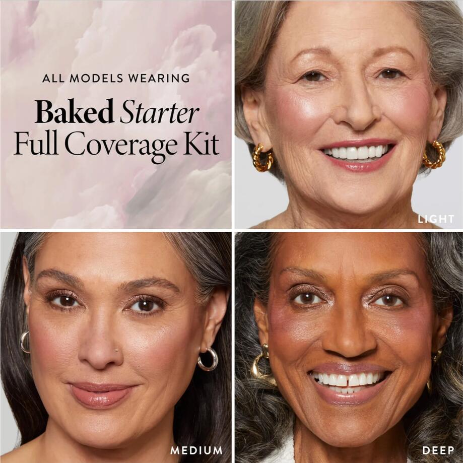 ⏰ Last 3 Hours! 🔥 70% OFF Baked Starter Kit - Full Coverage (3PC) ✨