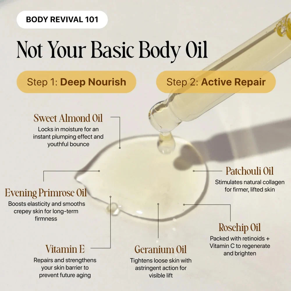 🌹 Rose Firming Anti-Aging Body Oil