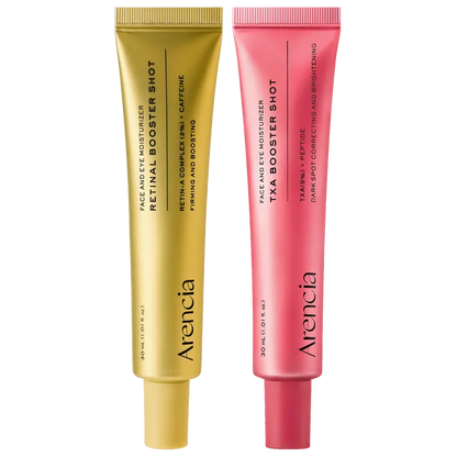 "Skin-Renewing" Dual-Action Duo — A pairing of Vitamin C and retinal that works synergistically day and night to brighten the complexion, refine pores, deeply hydrate, and fade dark spots.